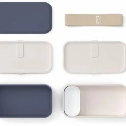 Monbento MB Original Bento-Box, Blau Natural 11 Monbento MB Original Bento-Box, Blau Natural -Emile Henry shop monbento mbo natural bleu exploded