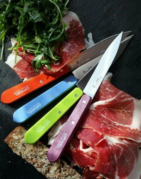 Opinel Küchenmesser-Set Les Essentiels Fifties, 4-teilig 4 Opinel Küchenmesser-Set Les Essentiels Fifties, 4-teilig – Bild 2