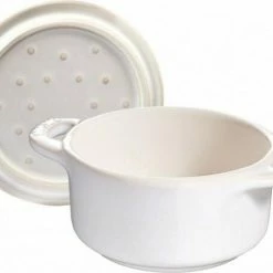Staub Mini Cocotte In Elfenbeinweiß 9 Staub Mini Cocotte In Elfenbeinweiß -Emile Henry shop web 40511997 2 l